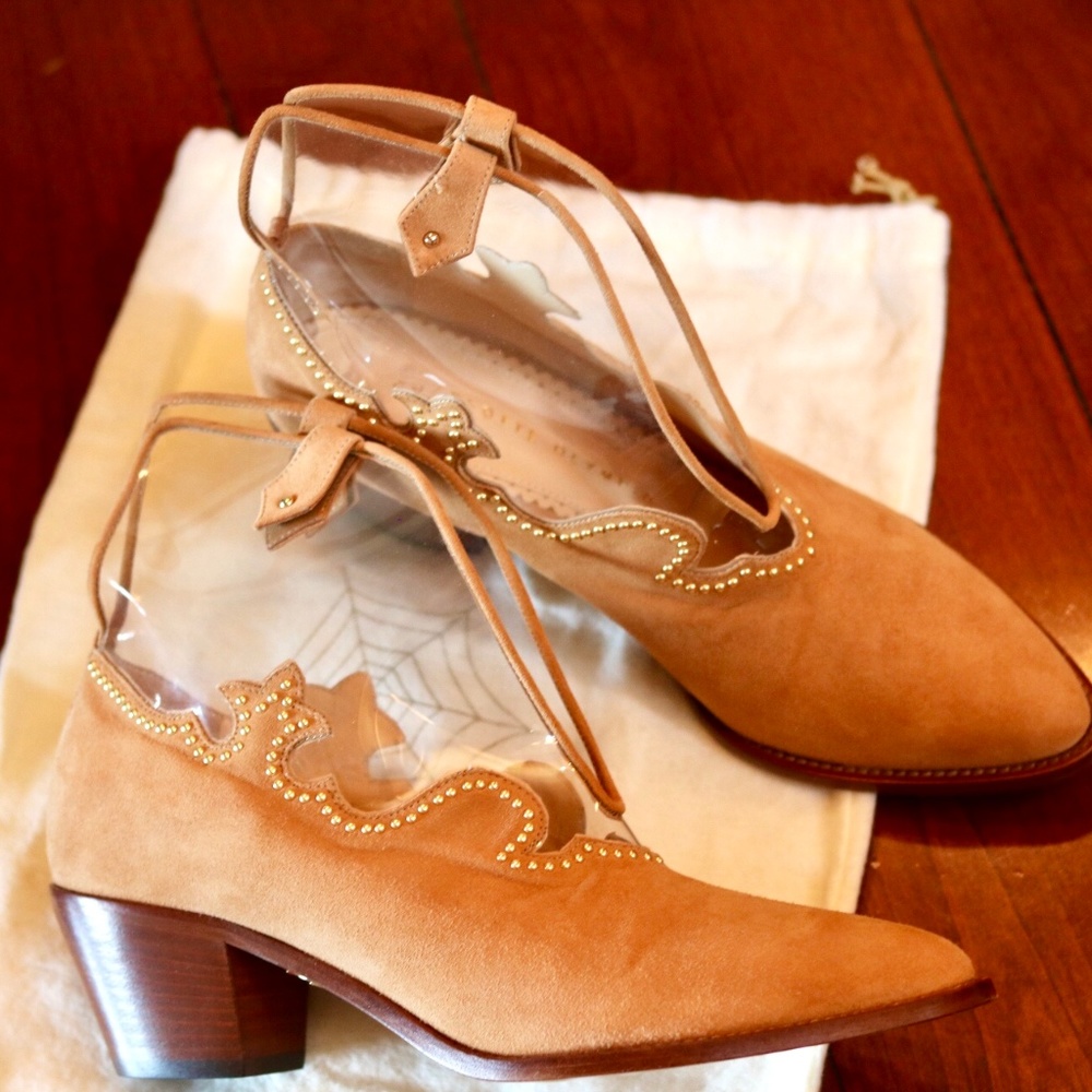 Charlotte Olympia "Eastwood" cowboy boots sz 7